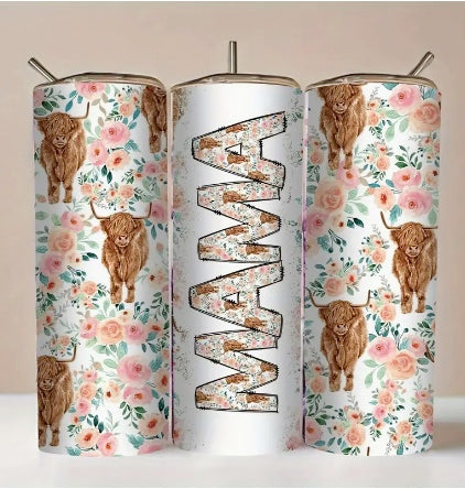 20 oz Hot/Cold Western Tumbler