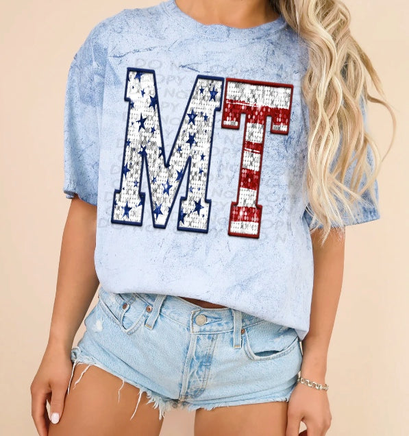 Custom State Pride Graphic Tee – Available in Any State