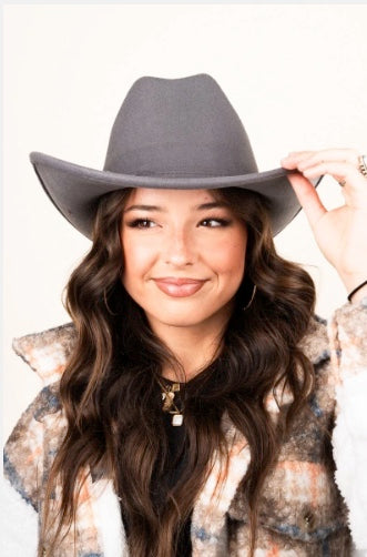 Felt Cowgirl Hat
