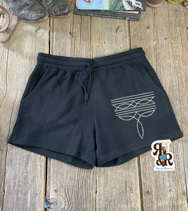 ✨ Western Lounge Shorts – Choose Your Style