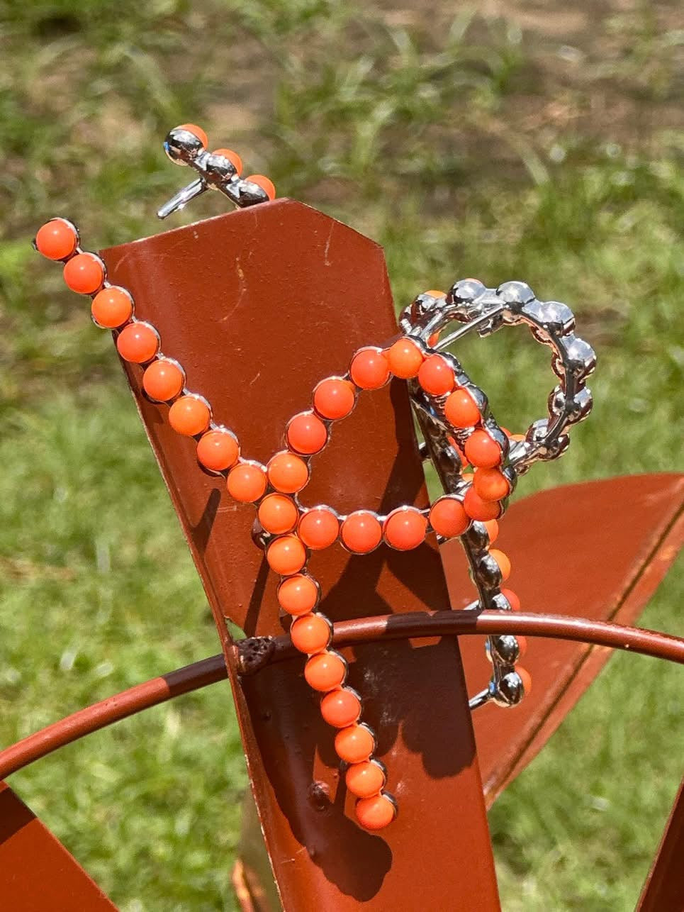 Western Faux Pearl Hair Clips