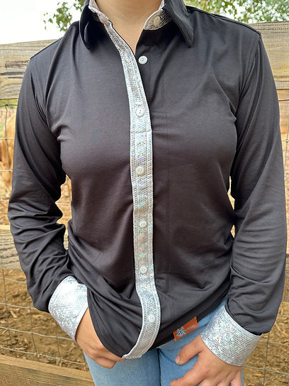 Punchy Pullover-Blingin Black
