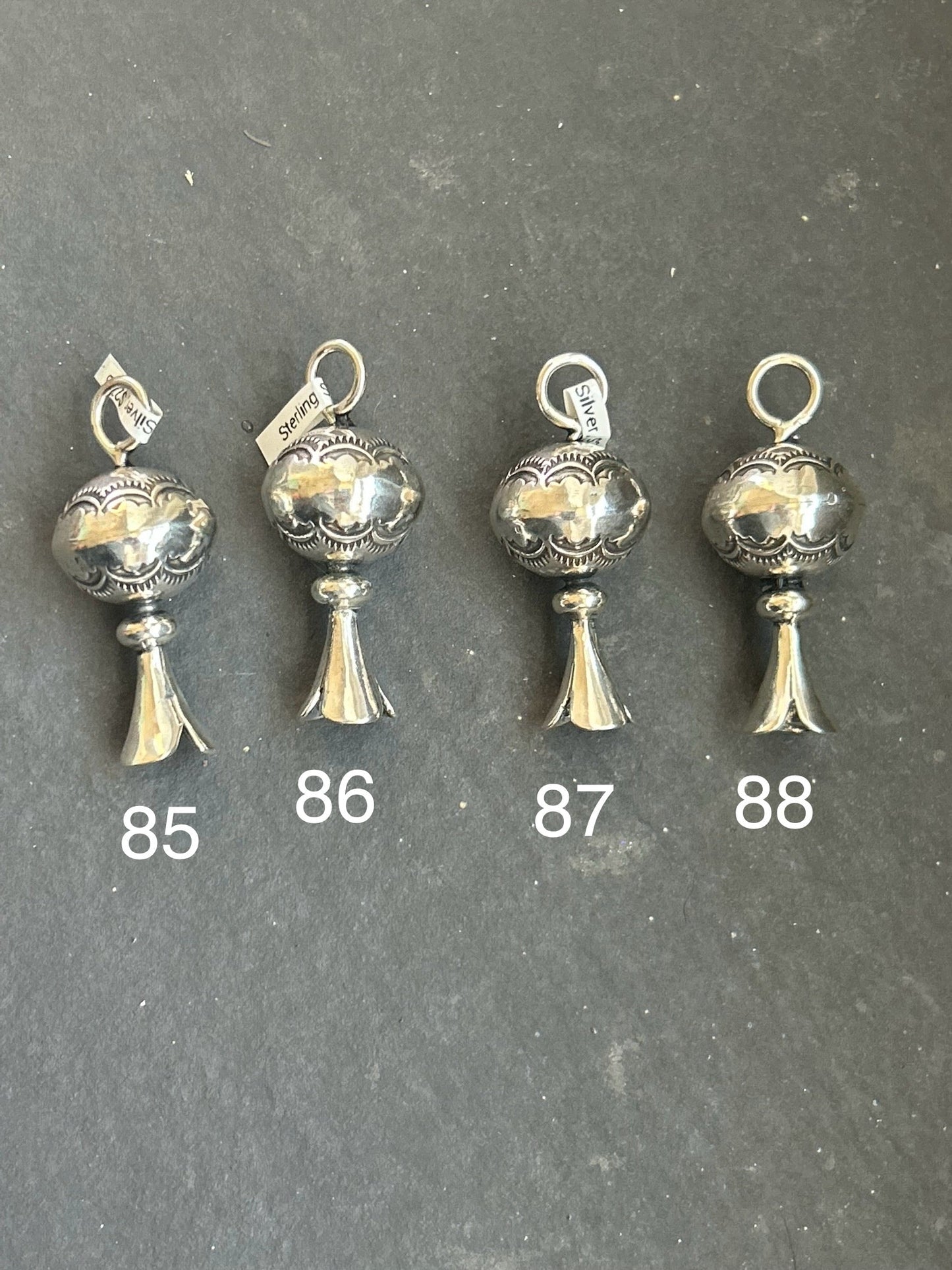 Sterling Silver Fancy Sun Ray Blossom Pendant – Hand Milled by Jason Ogg