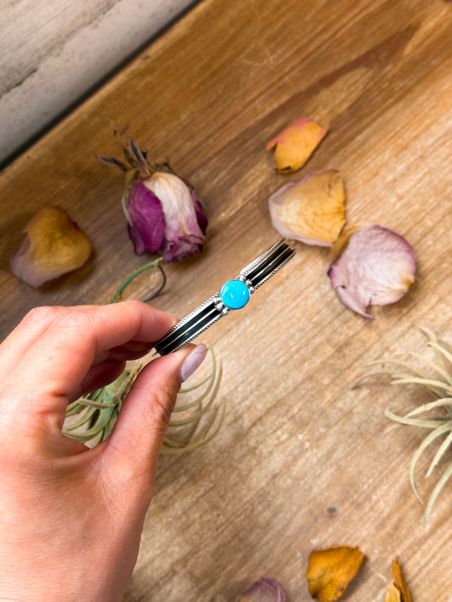 Sterling Silver Turquoise Cuff Bracelet