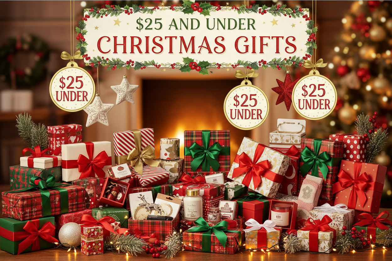 Christmas Gifts $25 and Under