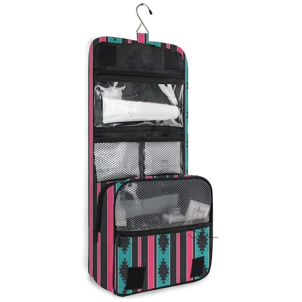 Western-Themed Travel Toiletry Bag