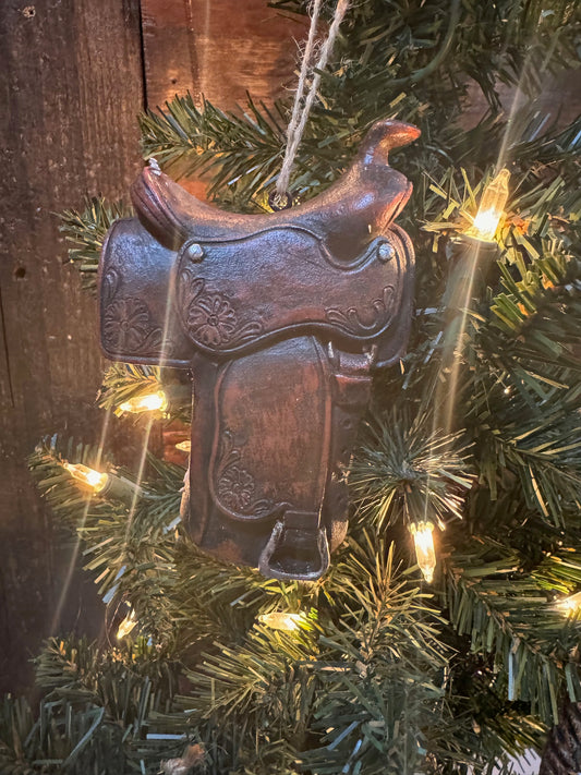 Saddle Ornament