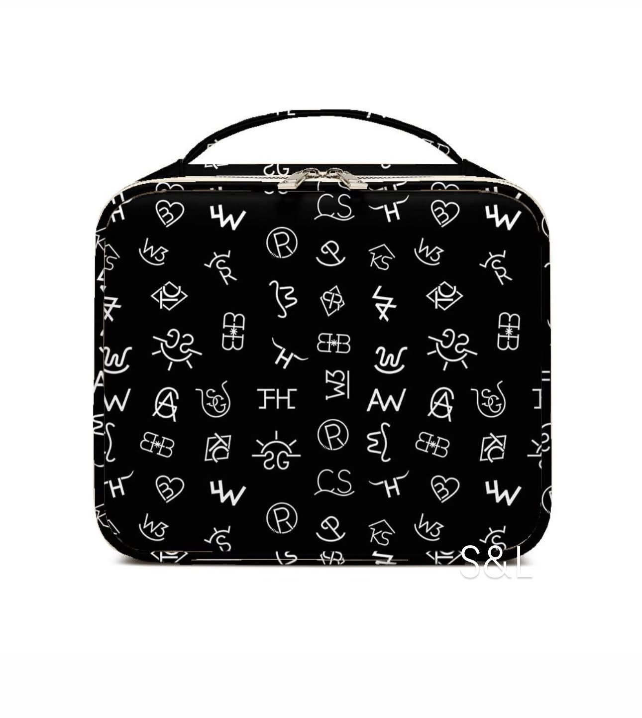 Western Print Makeup Travel Case