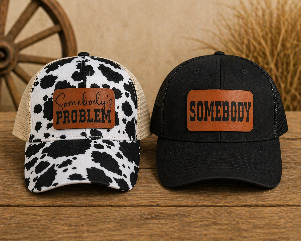 Somebody's Problem Couple Hat Set