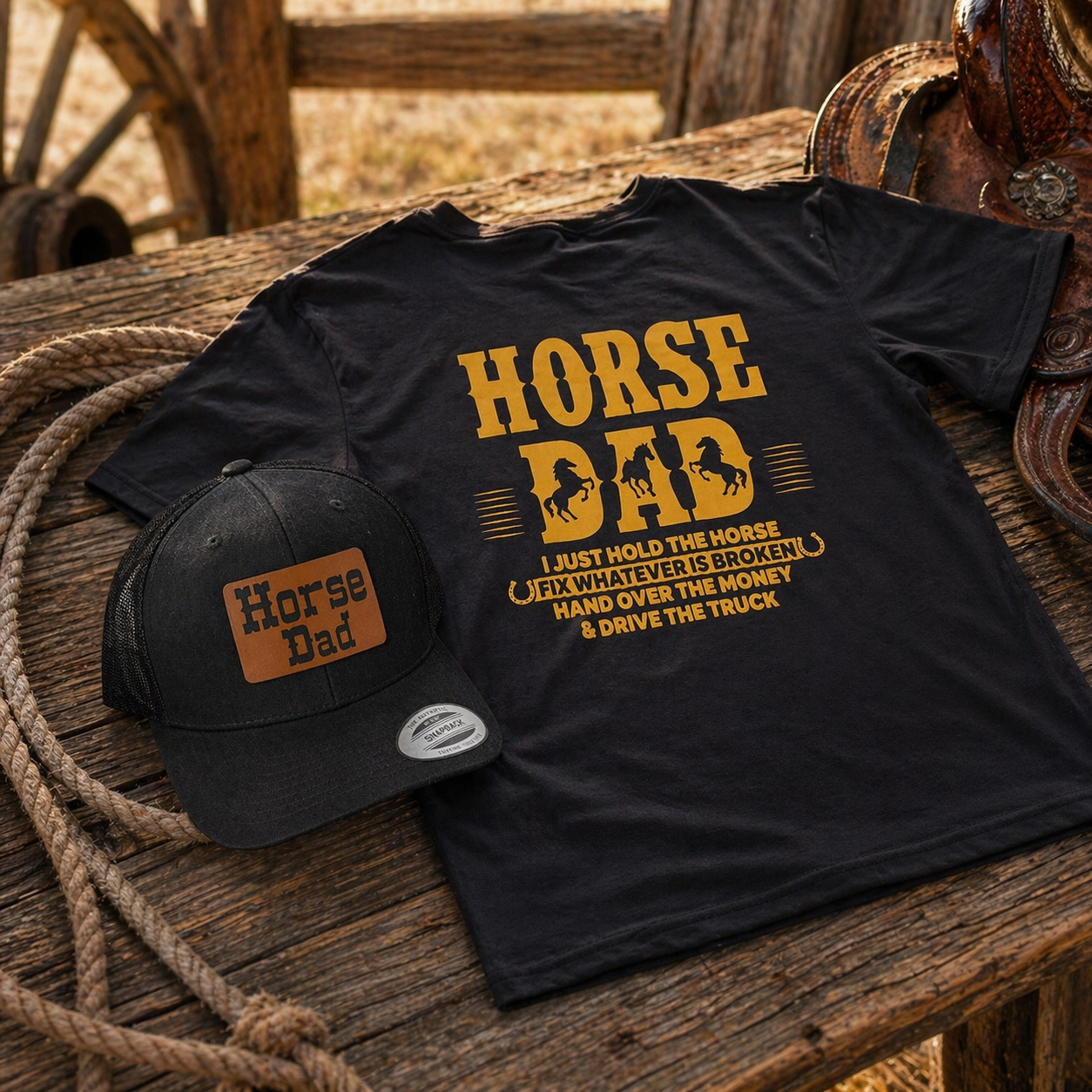 🤠 Horse Dad Trucker Hat