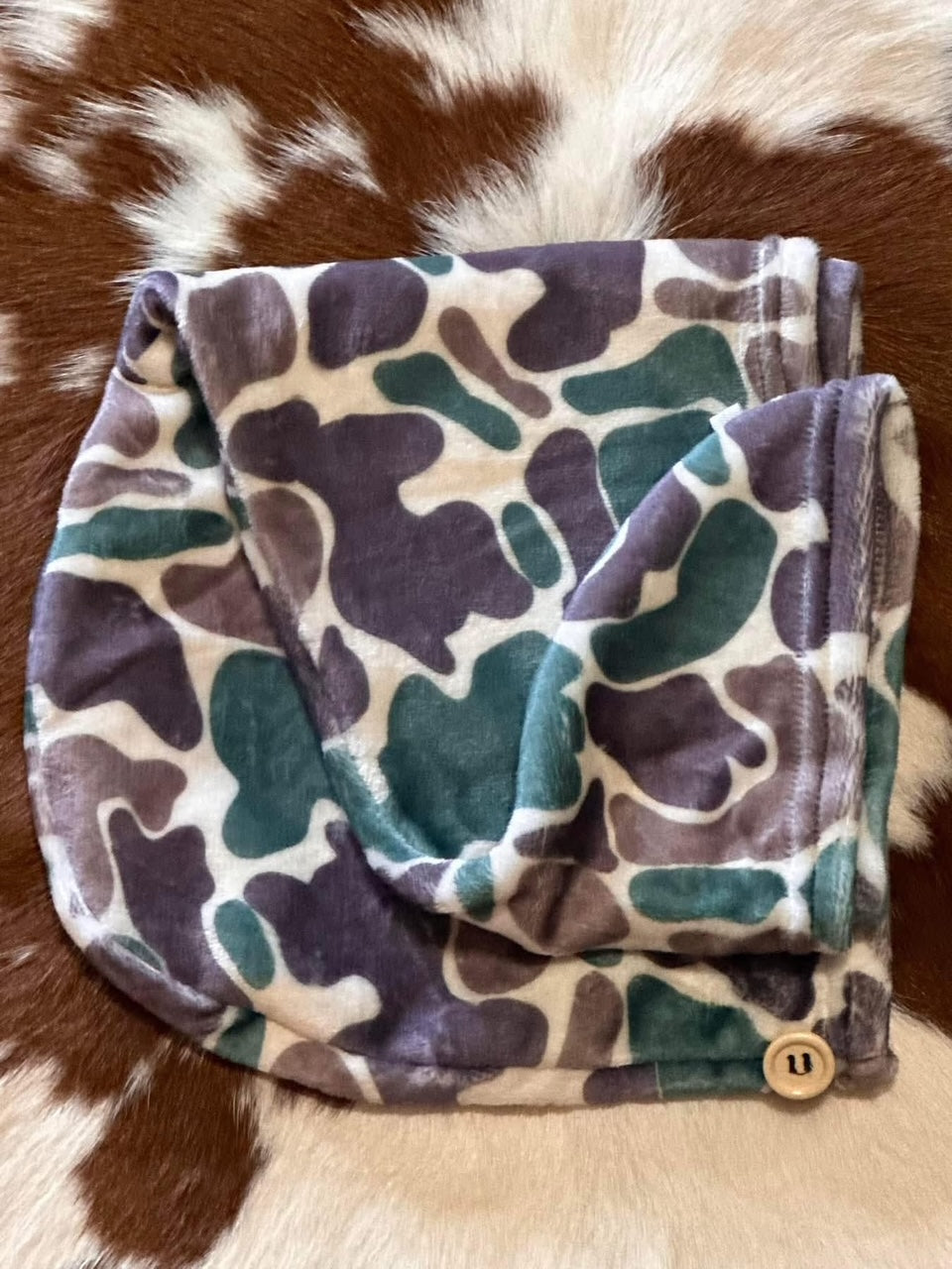 Western-Style Microfiber Hair Towels – Soft & Lightweight