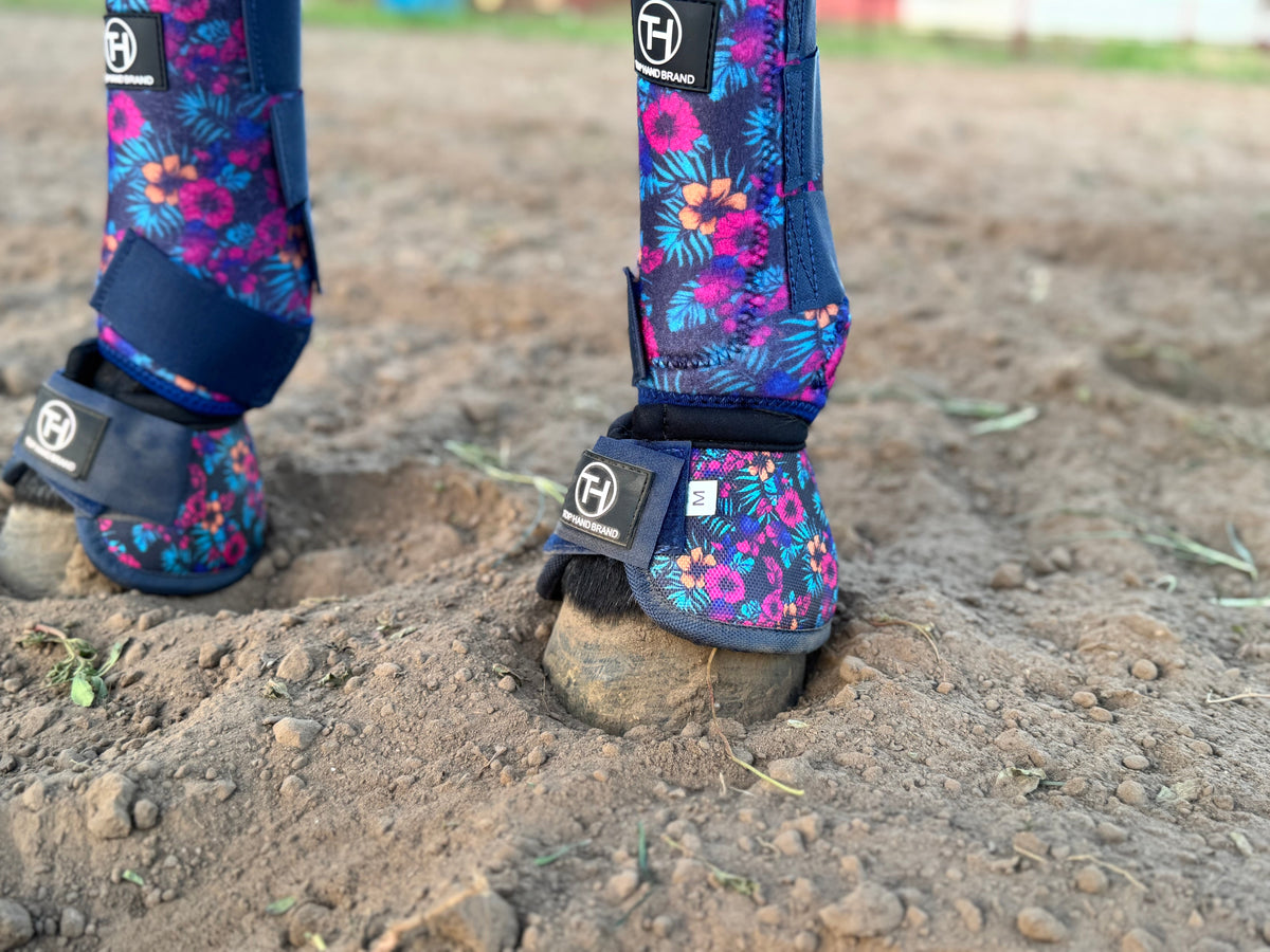 Rodeo Riviera Tropical Print Sport Boots