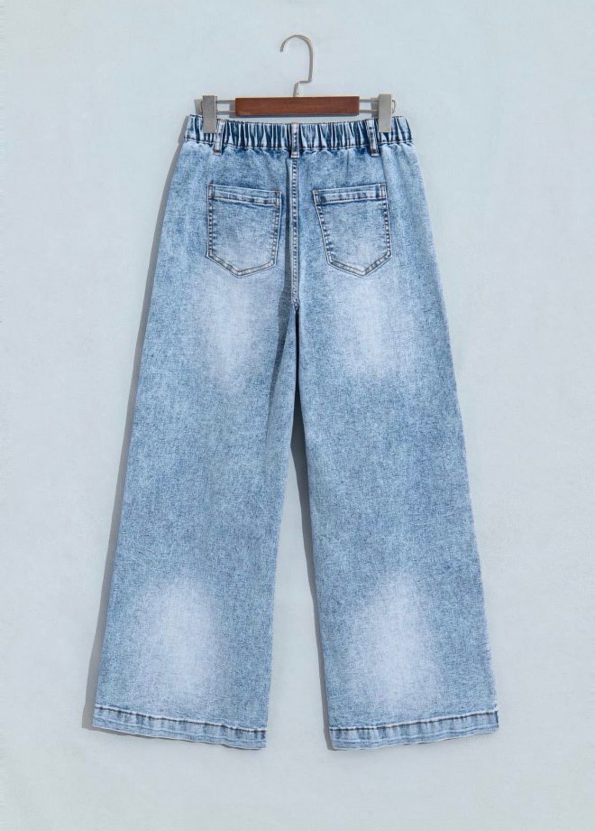 PREORDER | Studded Wide Leg Jeans