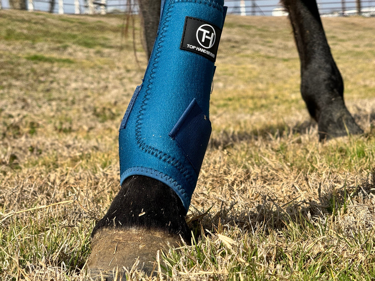 Peacock Blue Sport Boots