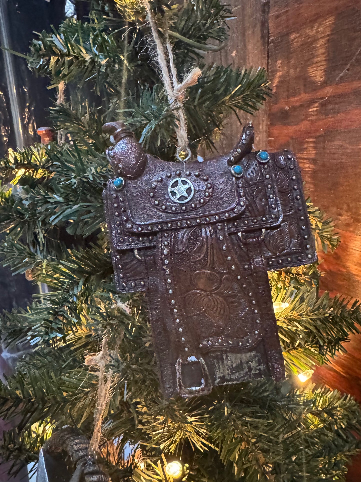 Western Christmas Ornament