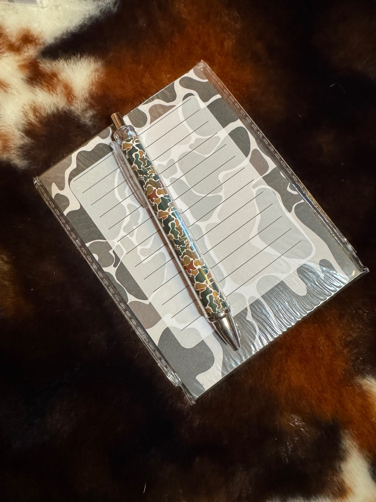 Western-Themed Notepad & Pen Set – Small, Assorted Designs
