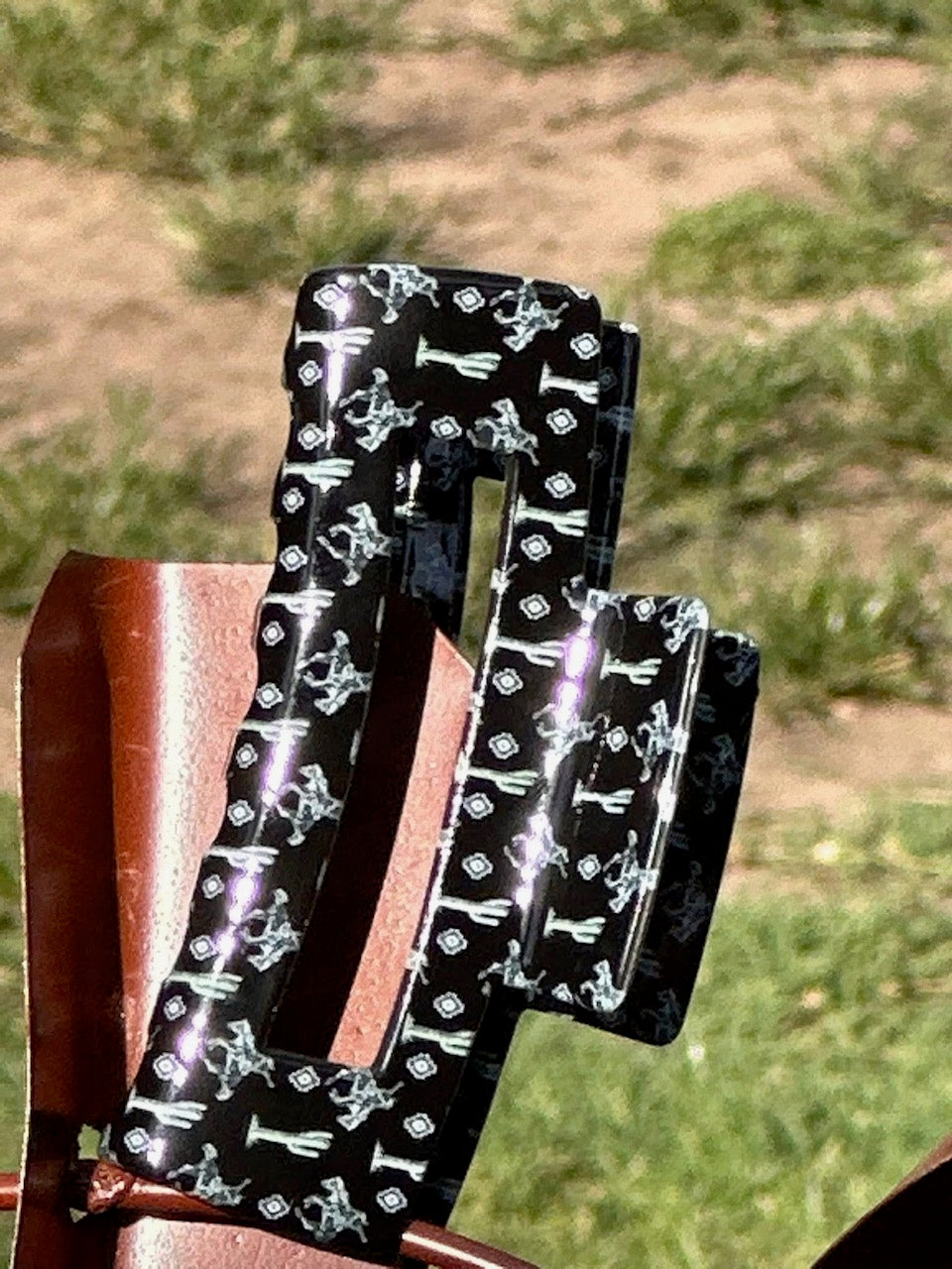 Acrylic Rectangular Hair Claws