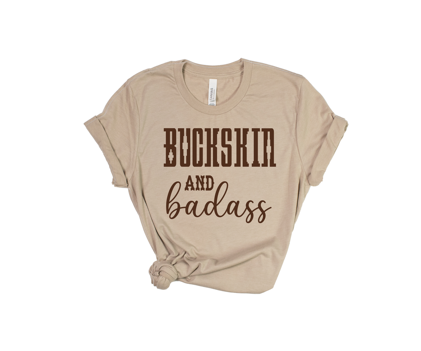 Buckskin and Badass Graphic T