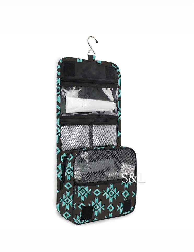 Western-Themed Travel Toiletry Bag