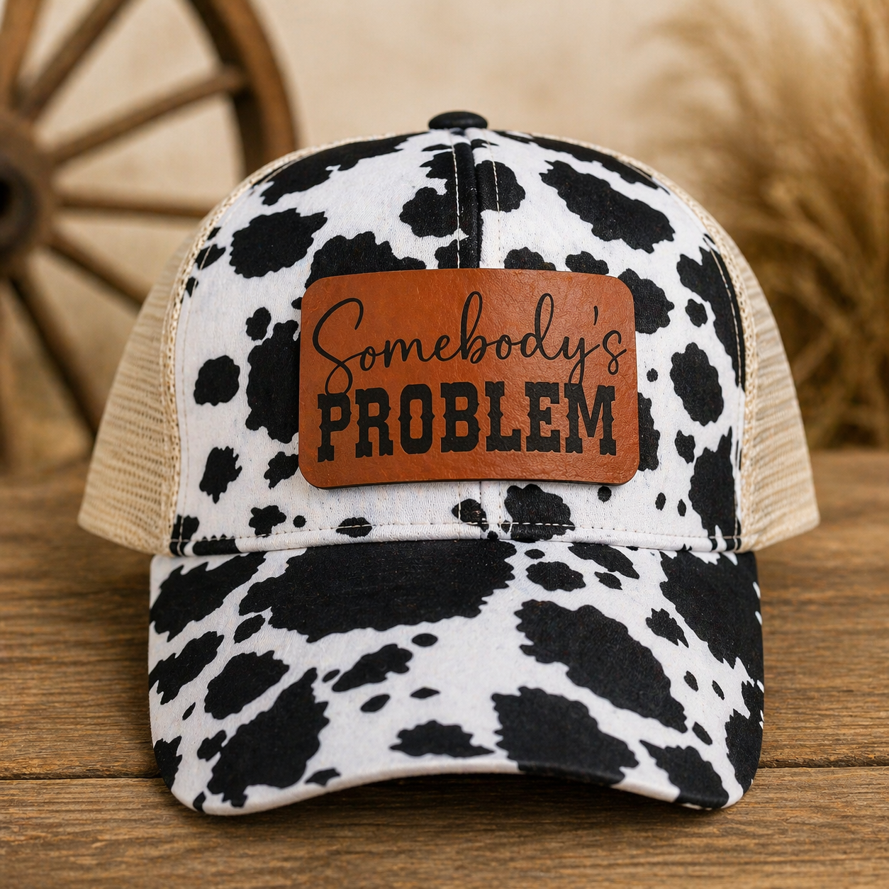 Somebody's Problem Couple Hat Set