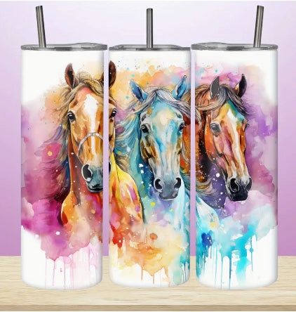 20 oz Hot/Cold Western Tumbler