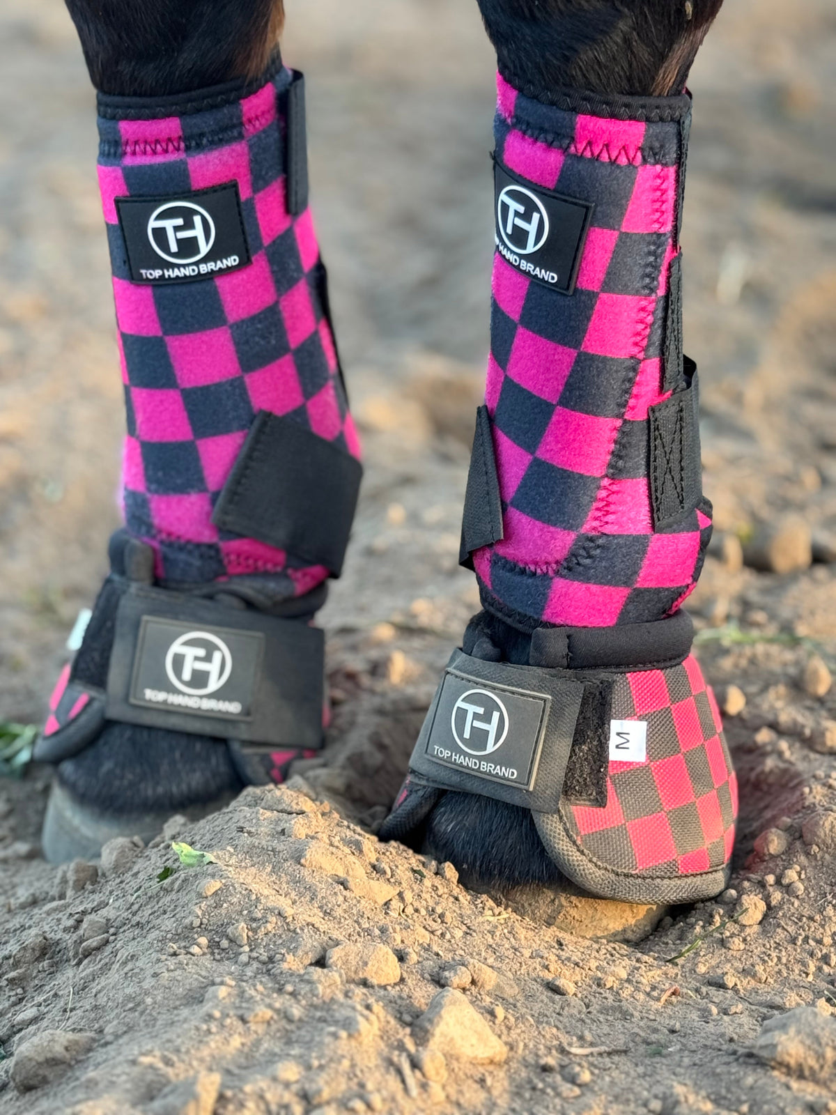 Rodeo Riot Checkered Bell Boot