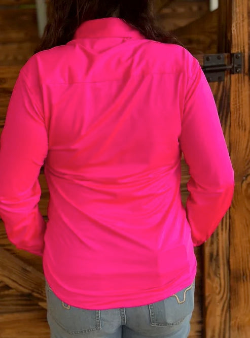 Punchy Pull Over-Punchin Pink